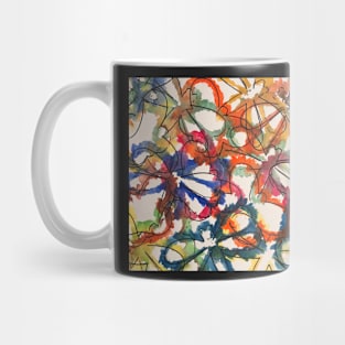 Flight of the butterfly dragonfly Mug